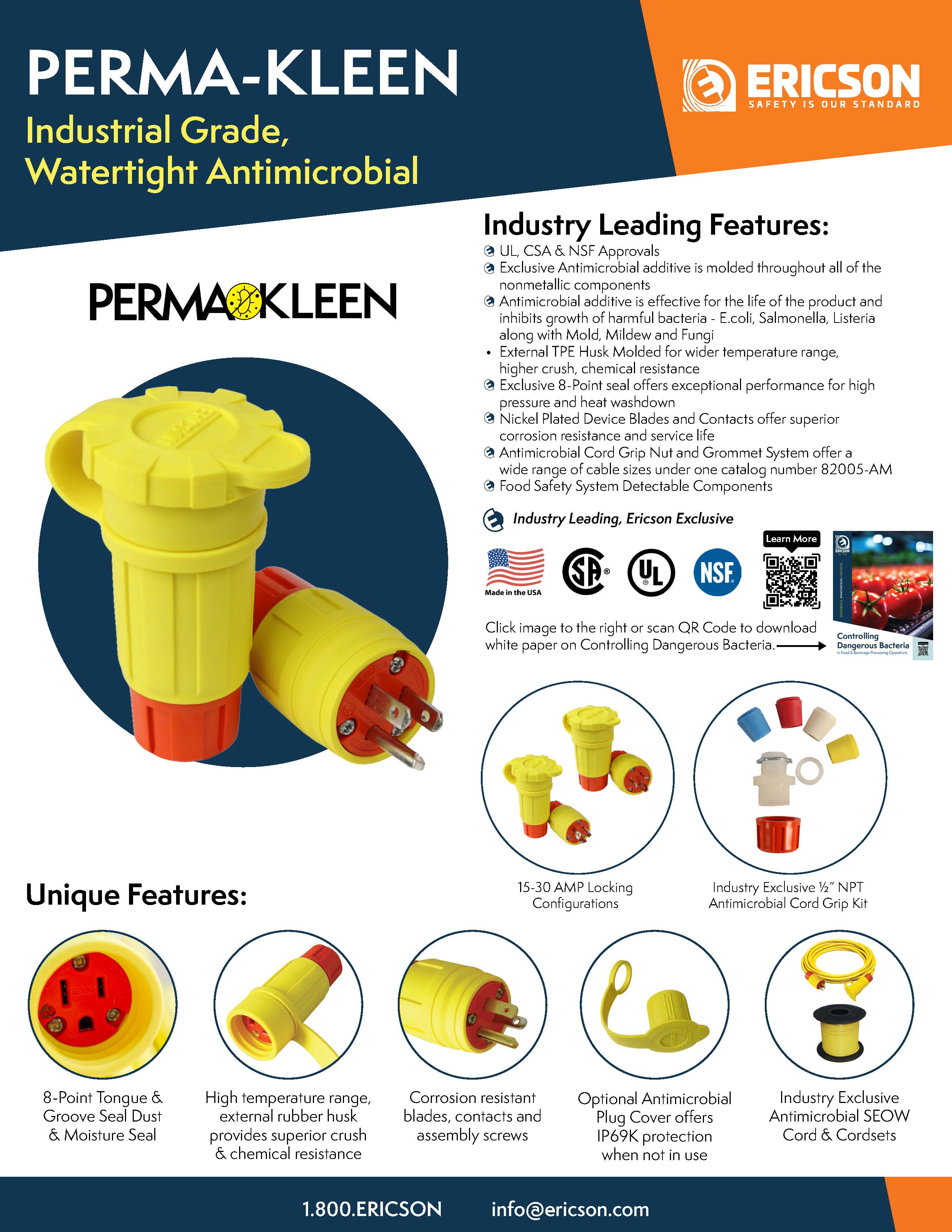 L1000707 - Ericson Perma-Kleen Plugs Connectors